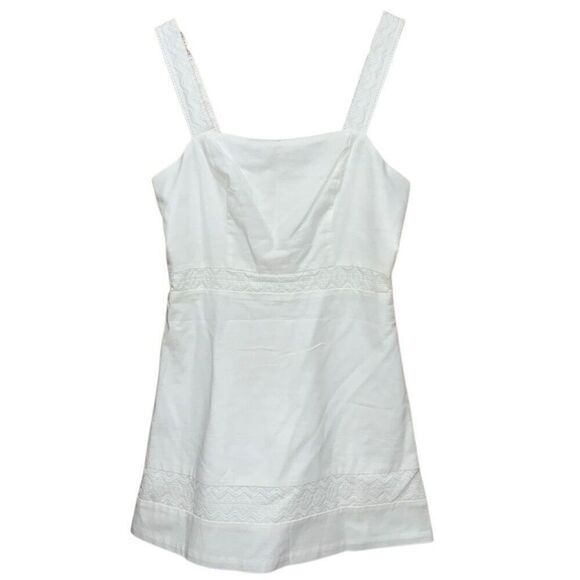 NWT Copper Key White Embroidered Mini Dress - Picture 2 of 8